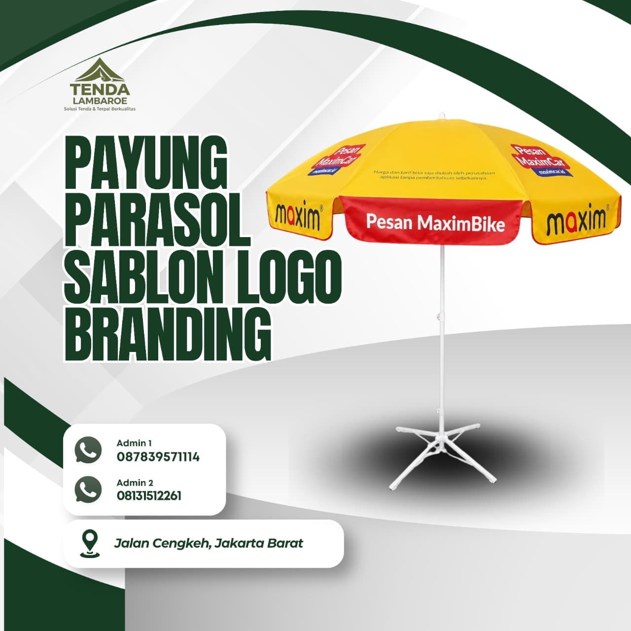 Payung Parasol Custom 1