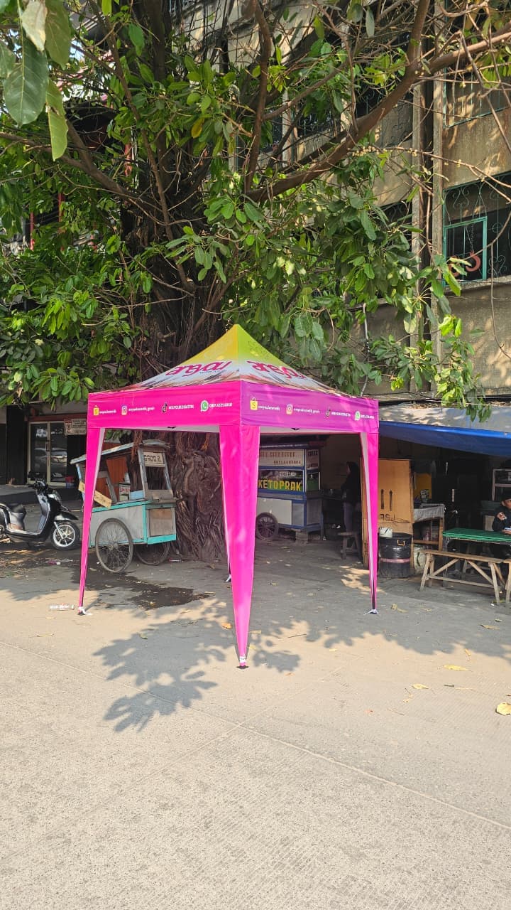Tenda Promosi (Lipat Printing) 2