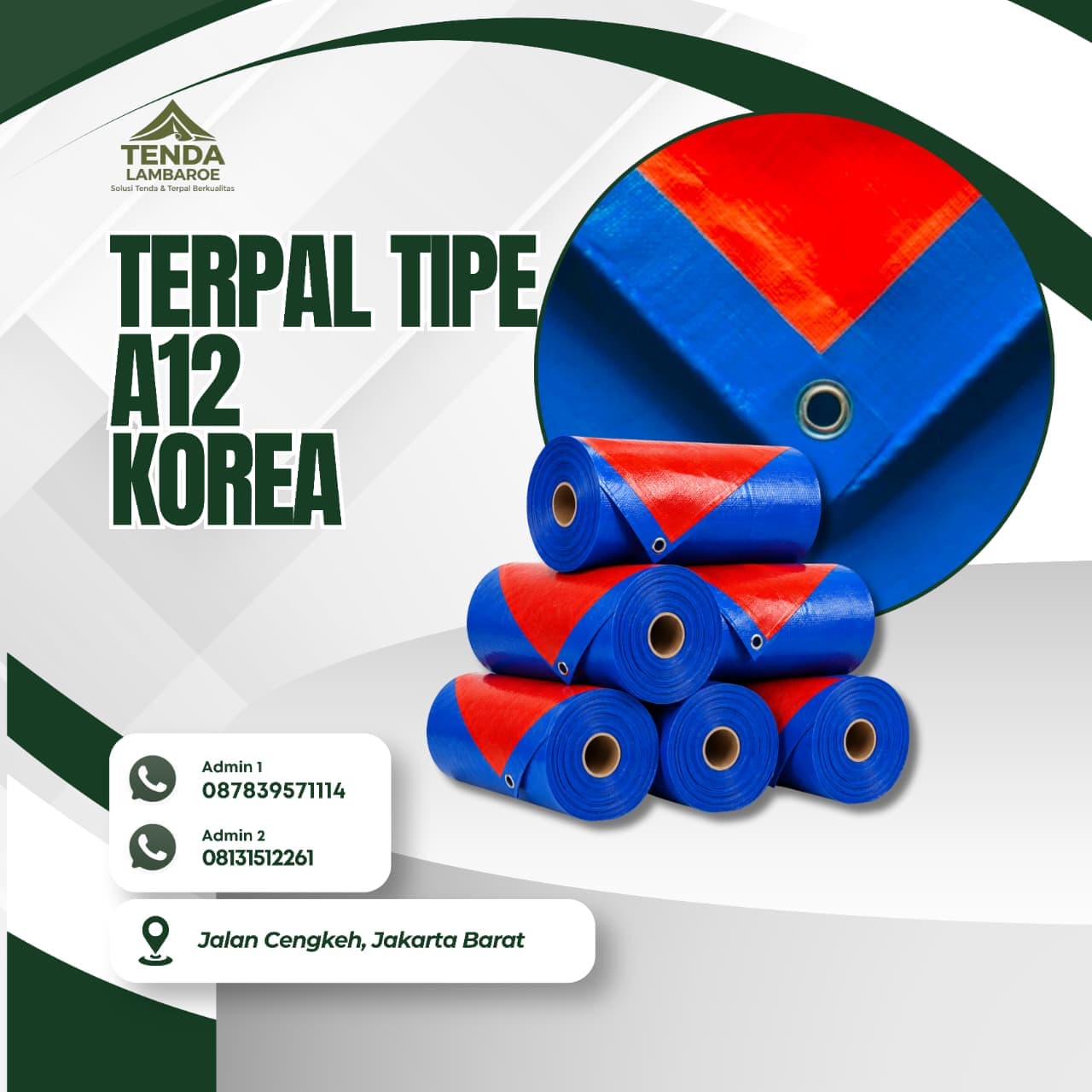 Terpal Tipe A12 Korea 1