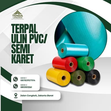 Terpal Ulin PVC Semi Karet
